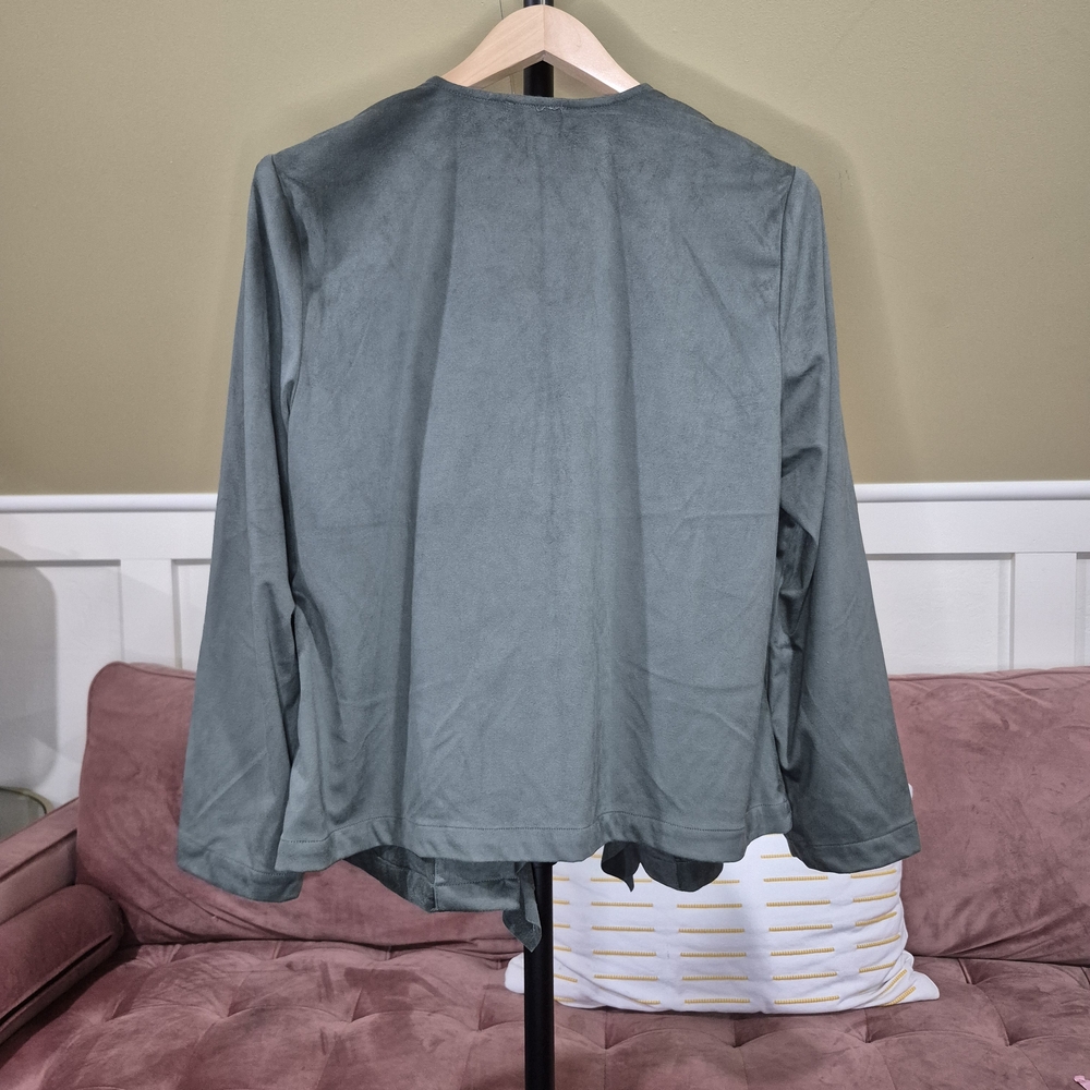 Chico's Sage Ruffle Blazer - Picture 5 of 5